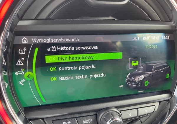 MINI Cooper cena 88558 przebieg: 13000, rok produkcji 2021 z Częstochowa małe 704